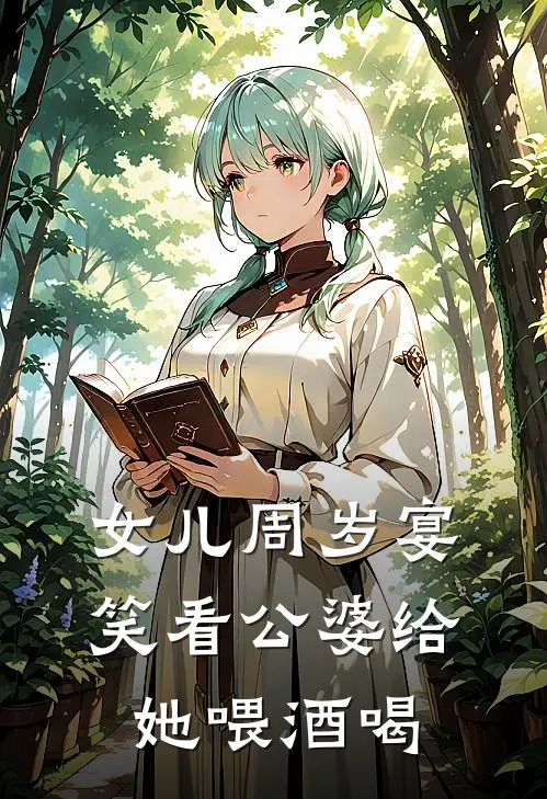 女儿周岁宴，笑看公婆给她喂酒喝